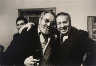 Zwei Fotografien mit Jan Werich [Václav Chochola (1923-2005)]