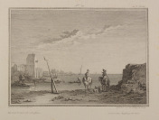 Pobřežní scéna [Jan Jiří Balzer (1738-1799) Norbert Grund (1717-1767)]