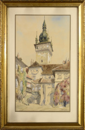 Old Town Hall in Brno [Otakar Hauska (1874-1926)]