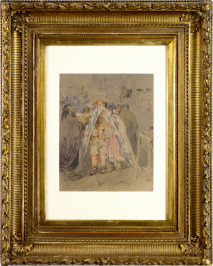 A Wedding [Mihály Zichy (1827-1906)]