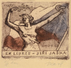 Satz Ex Libris von Jiří Jaška [Jiří Jaška (1906-1982)]