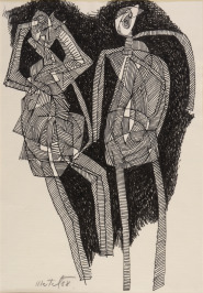 Two Figures [Bohumír Matal (1922-1988)]