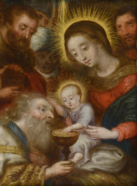 Adoration of the Magi [Frans Francken II. - attributed (1581-1642)]