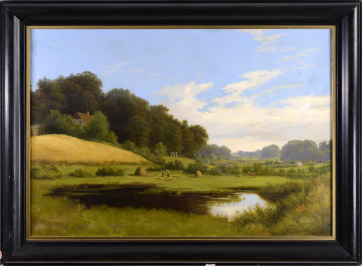 Letní venkovská krajina [Edvard Michael Jensen (1822-1915)]