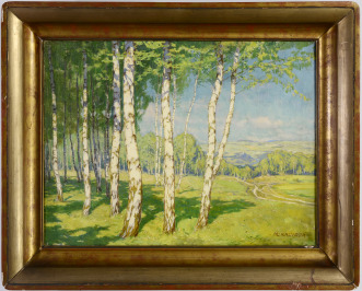 Birch Grove [Alois Kalvoda (1875-1934)]