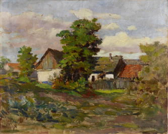 Venkovské stavení [Marcel Krasický (1898-1968)]