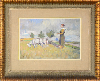 Goat Herder [Oldřich Lasák (1884-1968)]