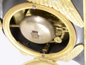 Empire Clock with a Cupid on s Carriage []