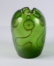 Art Nouveau vase with etched décor []