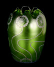 Secesní váza s leptaným dekorem []