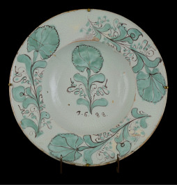 Painted plate