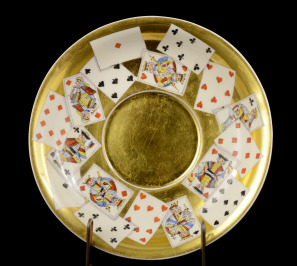 Saucer with Cards