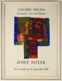 Výstavní plakát Josef Istler v Galerii Melisa [Josef Istler (1919-2000)]