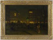 Paris in der Nacht [František Tavík Šimon (1877-1942)]