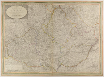Mapa Moravy [Johann Christoph Müller (1673-1721), Tranquillo Mollo (1767-1837)]