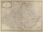 Karte von Mähren [Johann Christoph Müller (1673-1721) Tranquillo Mollo (1767-1837)]