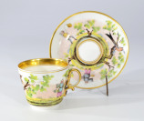 Cup with Saucer - Chinoiserie []
