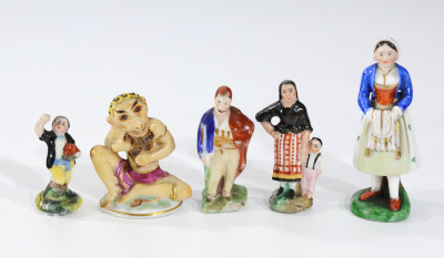 Five miniatures