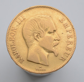 Zlatá mince 100 Franků