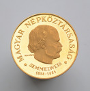 Goldene Gedenkmünze 500 Forint - Ignaz Semmelweis []