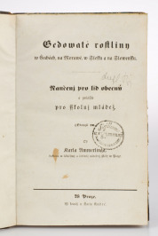 Giftpflanzen in Böhmen, Mähren, Schlesien und der Slowakei [Karel Slavoj Amerling (1807-1884)]