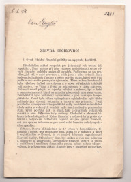Státní rozpočet Československé republiky na rok 1929 [Karel Engliš (1880-1961)]