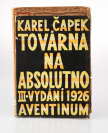 Three Books Designed by Josef Čapek [Various authors Josef Čapek (1887-1945)]