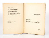 8 Bücher mit typografischer Bearbeitung von Karel Teige [Verschiedene Künstler Karel Teige (1900-1951)]