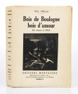 Bois de Boulogne bois d´amour [Pol Prille Josef Šíma (1891-1971)]