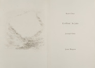 L effroi la joie [Josef Šíma (1891-1971), René Char (1907-1988)]