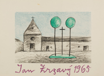 Jan Zrzavý 1963 - 1965 Obrazy a Kresby [Jan Zrzavý (1890-1977), Jaroslav Seifert (1901-1986)]