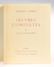 4 Bänder Œuvres complétes [Albert Camus (1913-1960) Verschiedene Künstler]
