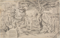 Liebe im Elysium [Giulio di Antonio Bonasone (1498-1574)]