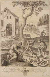 Venkovští řemeslníci [Václav Hollar (1607-1677), Francis Cleyn (1589-1658)]