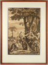 Nalezení Mojžíšovo podle Paola Veroneseho  [John Baptist Jackson (1701-1780)]