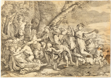Bacchanalia [Nicolas Poussin (1594-1664), Jacques van Merle (1616-1682)]