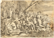 Bakchanálie [Nicolas Poussin (1594-1664) Jacques van Merle (1616-1682)]