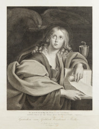 Saint John Evangelist, after Domenichino [Christian Friederich Müller (1785-1830)]