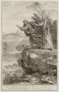 Christ being tempted of the Devil - CHRISTUS A DIABOLO TENTATUS [Bernard Picart (1673-1733)]