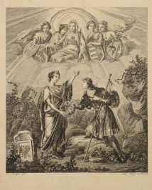 Alegorie poutnictví [Sigmund Ferdinand von Perger (1778-1841), Leopold Beyer (1784-1877)]