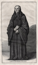 Benediktiner Mönch [Wenceslaus Hollar (1607-1677)]