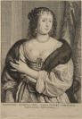 Portrét Frances Weston (roz. Stuart), hraběnky z Portlandu (1617-1694) [Václav Hollar (1607-1677) Anthonis van Dyck (1599-1641)]
