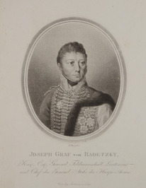Bildnis von Josef Wenzel Graf Radetzky von Radetz [Heinrich Josef Mansfeld (1785-1866)]