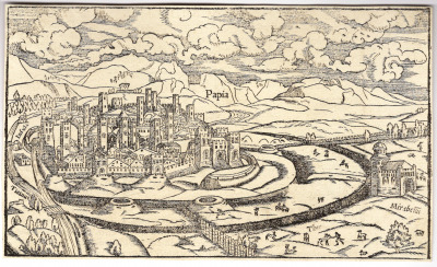 Pavia a Padova [Sebastian Münster (1488-1552)]