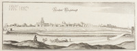 Soubor 6 vedut německých měst z díla Topographia Germaniae [Matthäus Merian (1593-1650)]