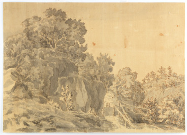Romantic Rocky Landscape with Staffage [Unknown author]