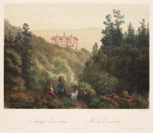 Burg Eisenberg [August Carl Haun (1815-1894), Franz Kaliwoda (1820-1859)]