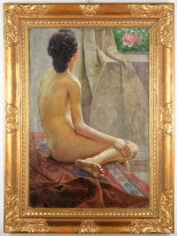 Seated Nude [Josef Koudelka (1877-1960)]