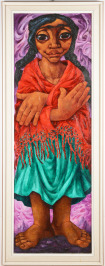 Cikánka v červeném šátku [Míla Doleželová (1922-1993)]