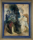 Zátiší s bustou, vázou a sklenicí [Josef Gabriel (1902-1970)]